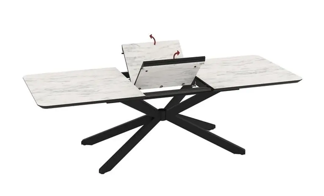 Masa Living Extensibila Mona 250 cm Alb