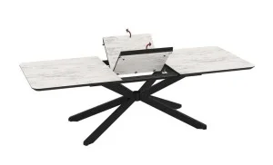 Masa Living Extensibila Mona 250 cm Alb