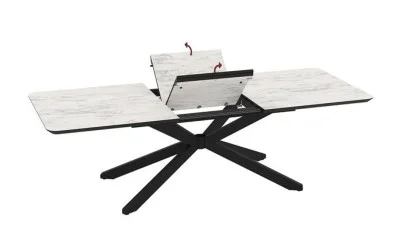 Masa Living Extensibila Mona 250 cm Alb