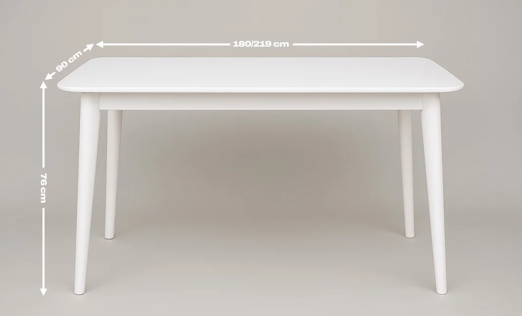 Masa Extensibila Palmdale Alb 2