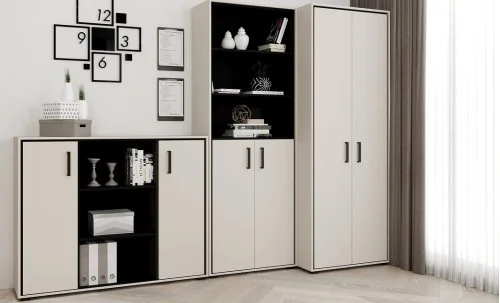 Masă Birou Prime BIU120 60, Cashmir / Negru