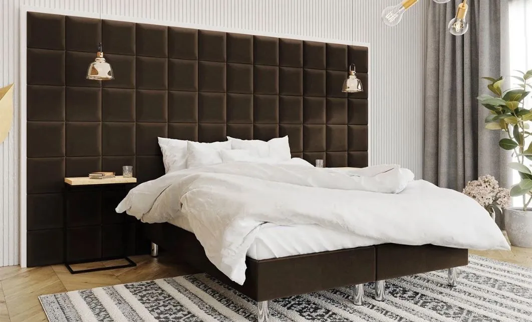 Panou tapitat pentru perete, 30x30 cm, Manila04 1