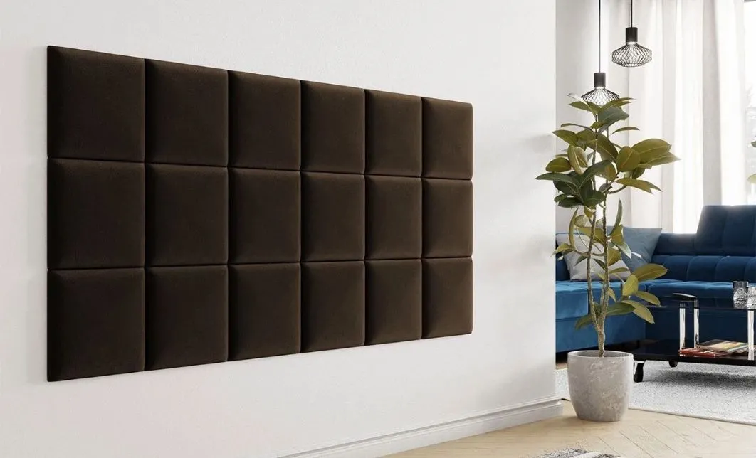 Panou tapitat pentru perete, 30x30 cm, Manila04