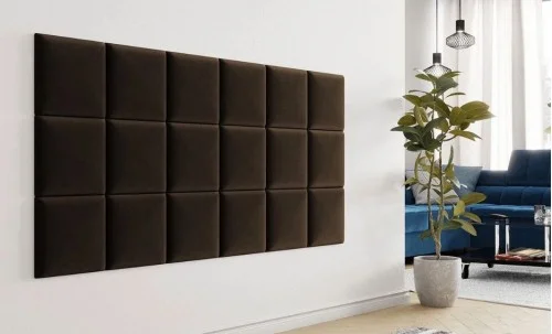 Panou tapitat pentru perete, 30x30 cm, Manila04