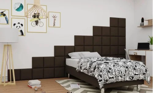 Panou tapitat pentru perete, 30x30 cm, Manila04