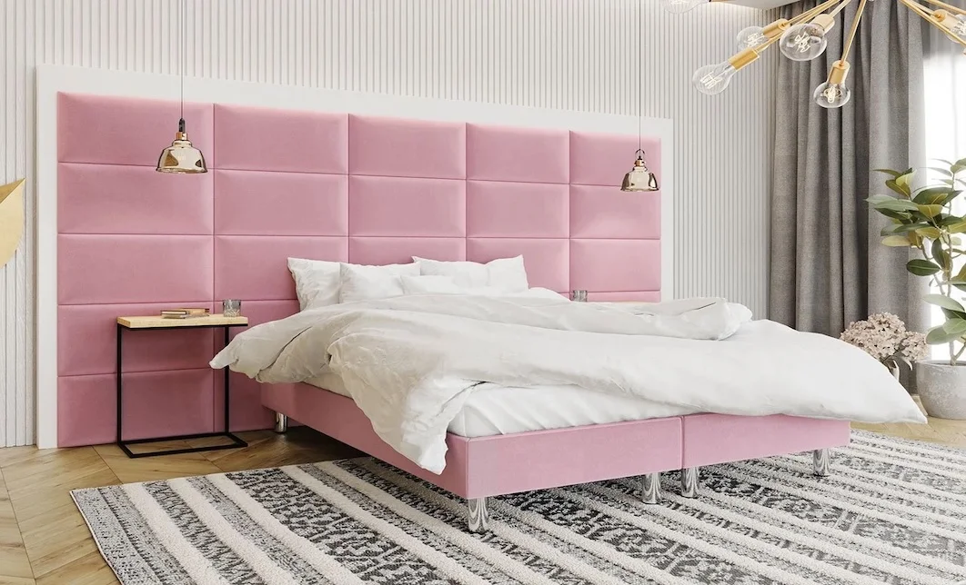 Panou tapitat pentru perete, 70x40 cm, Manila09 1