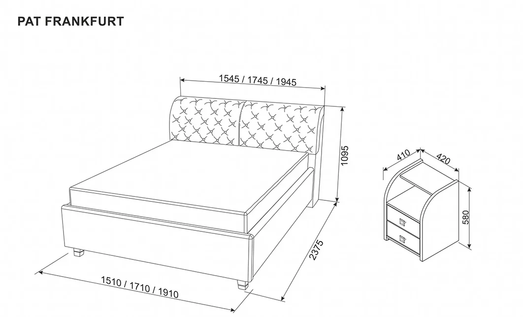 Pat Tapitat Frankfurt Beige 140 x 200 4
