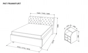 Pat Tapitat Frankfurt Gri 140x200