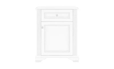 Comoda White 010/1D1S