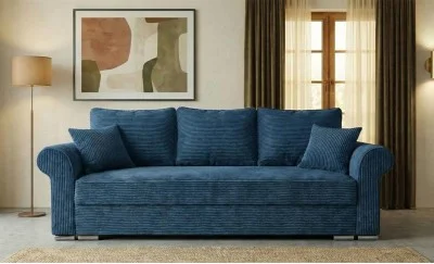 Canapea Extensibilă Ariana Memory Mini, Albastră