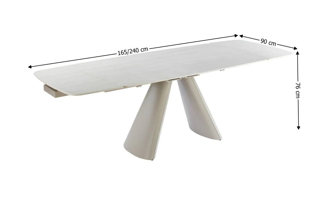 Masa Living Extensibila Bej DTM0408 1
