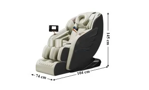 Fotoliu A077 Bej cu Funcție de Masaj
