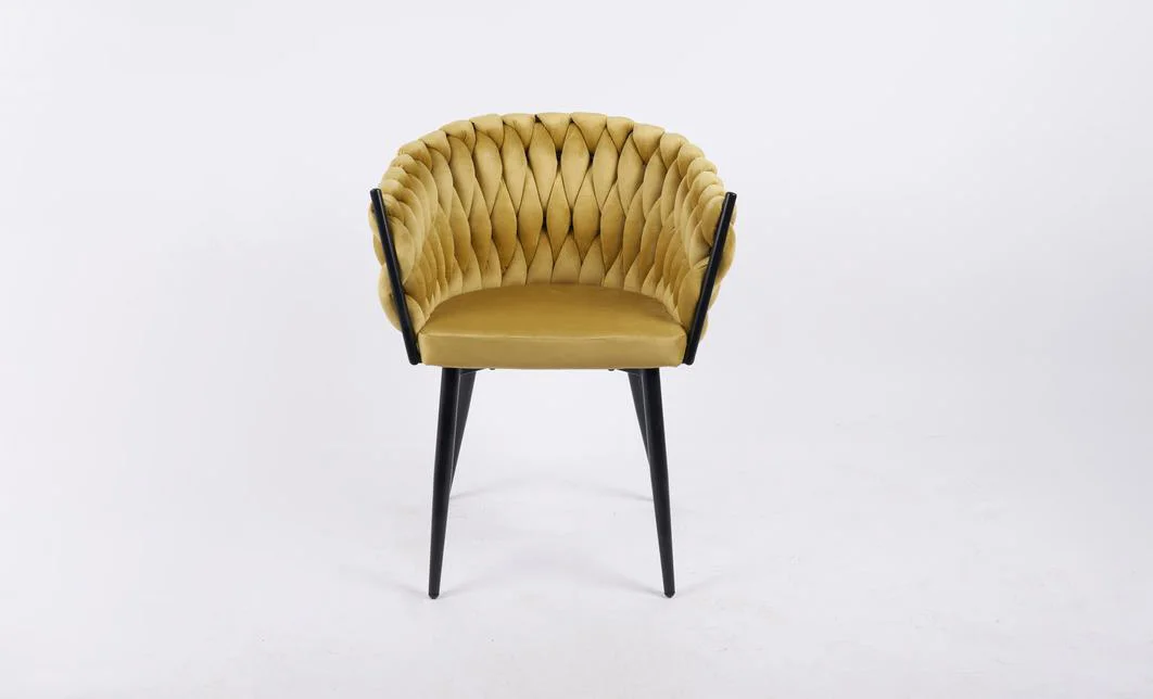 Scaun Living Tapitat KJC11 Mustar 3