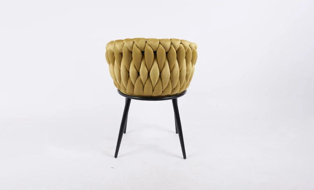 Scaun Living Tapitat KJC11 Mustar 2