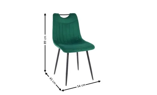 Scaun Living Tapitat KJC0358 Verde