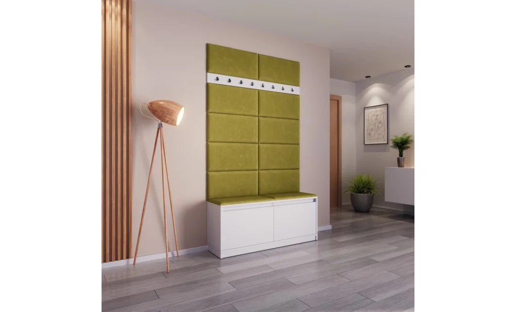 Cuier Hol Klaus IV, Alb/Verde