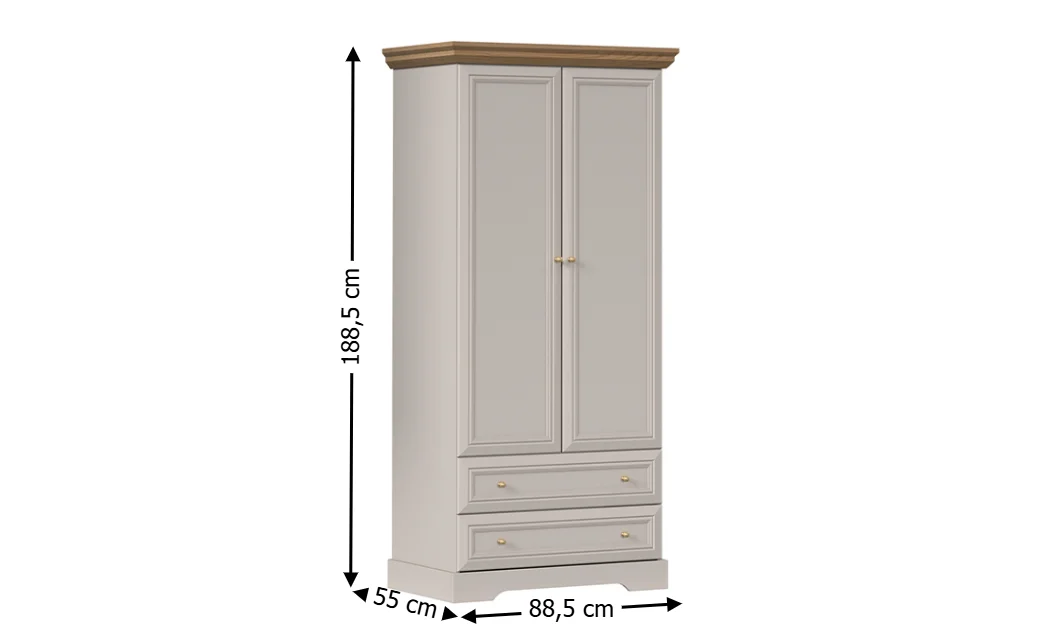 Dulap Kora KS1 Cashmir 2D2DR 1