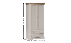 Dulap Kora KS1 Cashmir 2D2DR