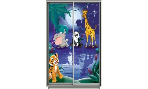 Dulap Print 2 Usi 734,  L160 x H240 x A60