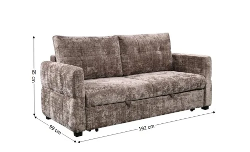 Canapea Extensibilă Cremona, 7911-02, Maro