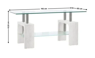 Masuta Cafea CT345 Alb Masuta Cafea CT345 Alb