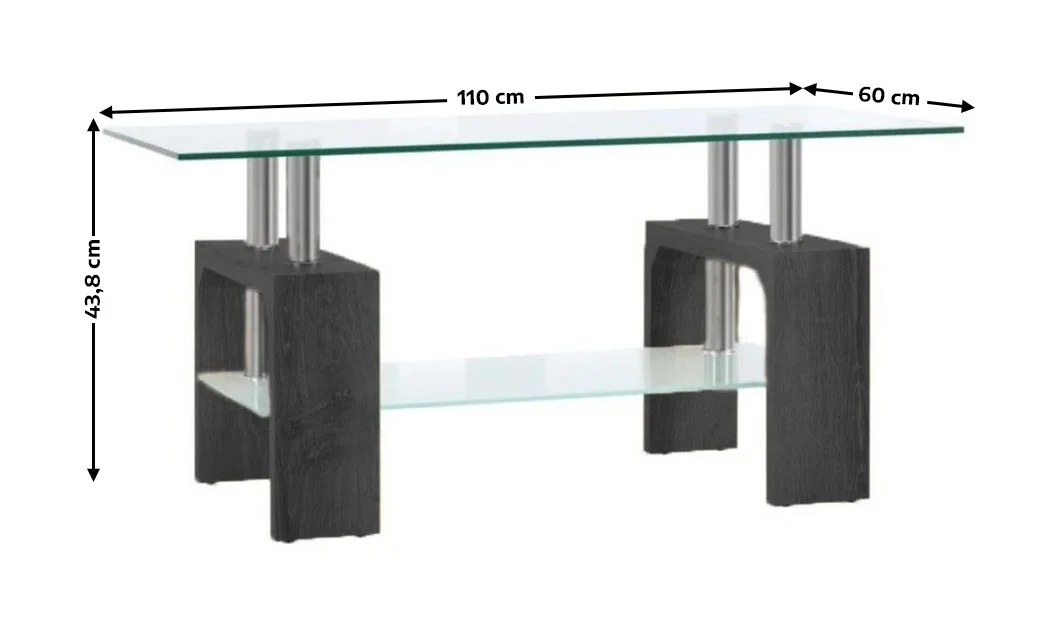 Masuta Cafea CT345 Negru 1