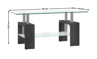 Masuta Cafea CT345 Negru Masuta Cafea CT345 Negru