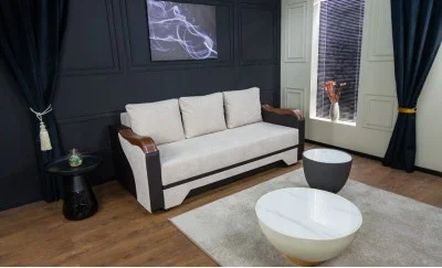 Canapea Extensibilă Bianca Bonell, Bej închis - Aragon 14