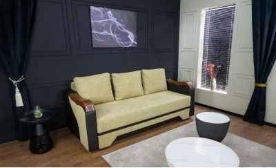 Canapea Extensibilă Bianca Bonell, Mustar - Aragon 35