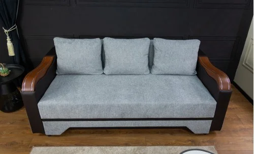 Canapea Extensibilă Bianca Memory, Gri albastrui