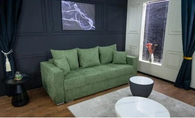 Canapea Extensibilă Claudia Bonell Mini Verde - Aragon 39