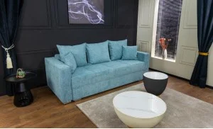 Canapea Extensibilă Claudia Bonell Mini, Albastru