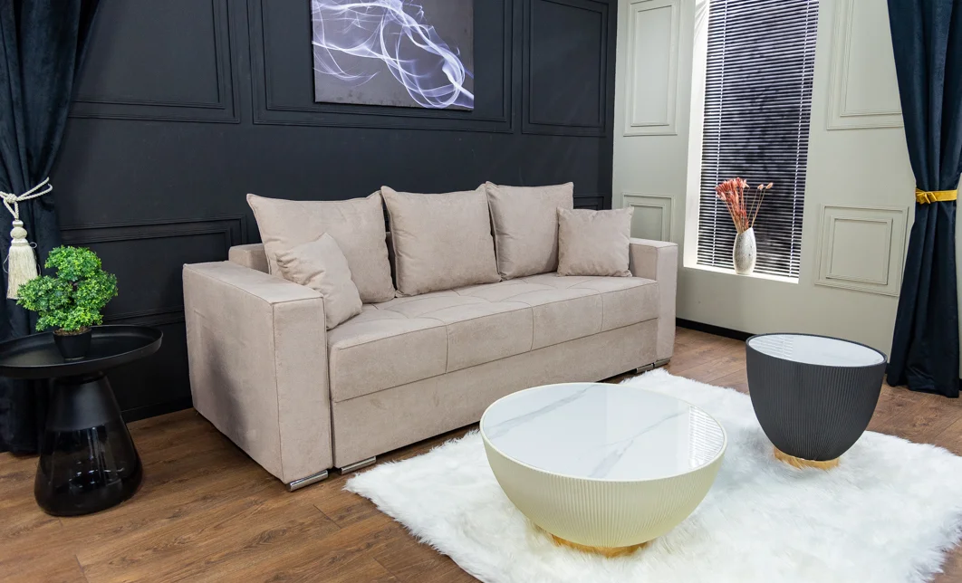 Canapea Extensibilă Claudia Bonell Mini, Bej 2