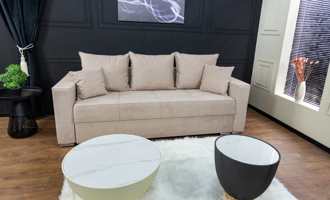 Canapea Extensibilă Claudia Bonell Mini, Bej 10