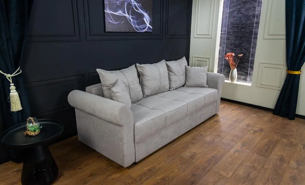 Canapea Extensibilă Elsa Bonell Mini, Bej inchis