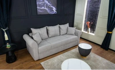 Canapea Extensibilă Elsa Memory Max, Bej inchis