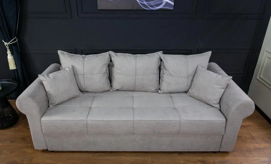 Canapea Extensibilă Elsa Bonell Mini, Bej inchis