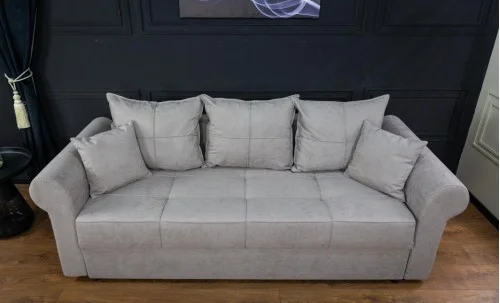 Canapea Extensibilă Elsa Bonell Mini, Bej inchis