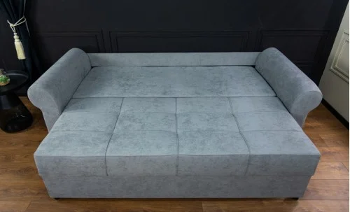 Canapea Extensibilă Elsa Memory Mini, Gri albastrui