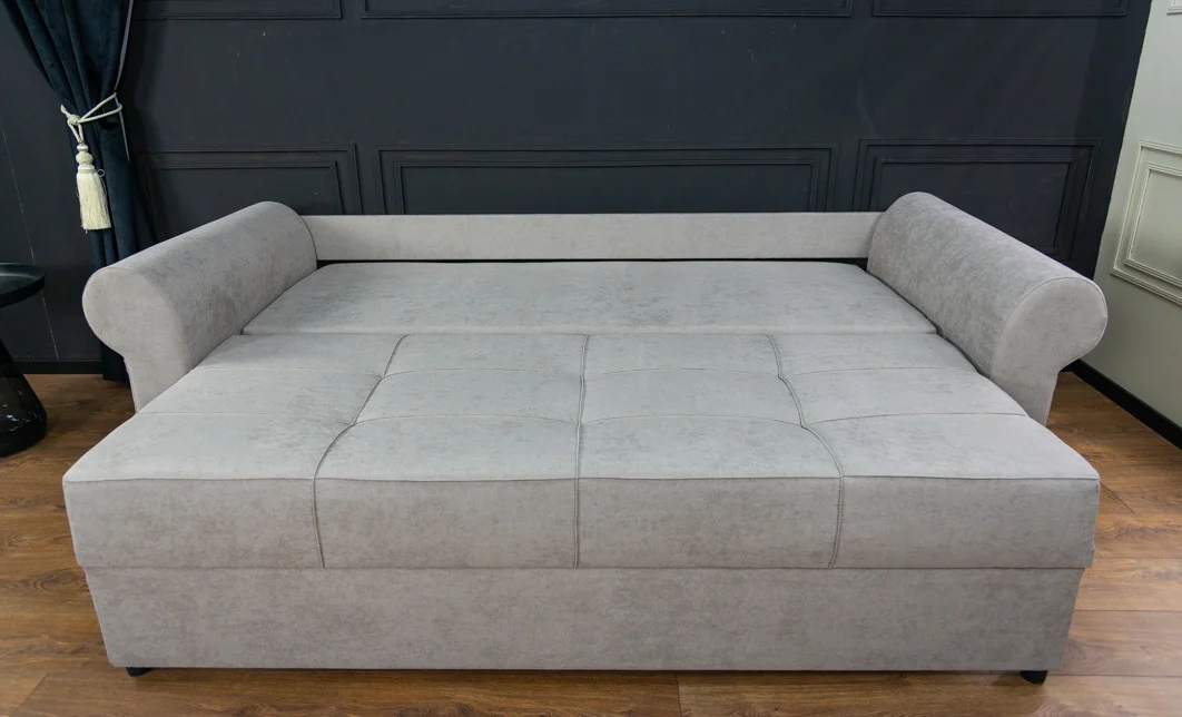 Canapea Extensibilă Elsa Memory Mini, Bej inchis