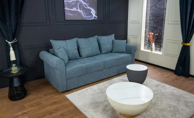 Canapea Extensibilă Elsa Bonell Max, Gri antracit