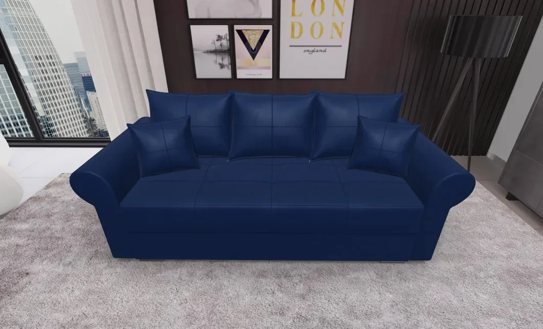 Canapea Extensibilă Elsa Mini, Albastru