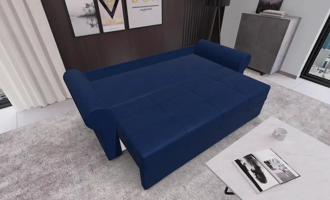 Canapea Extensibilă Elsa Mini, Albastru 3