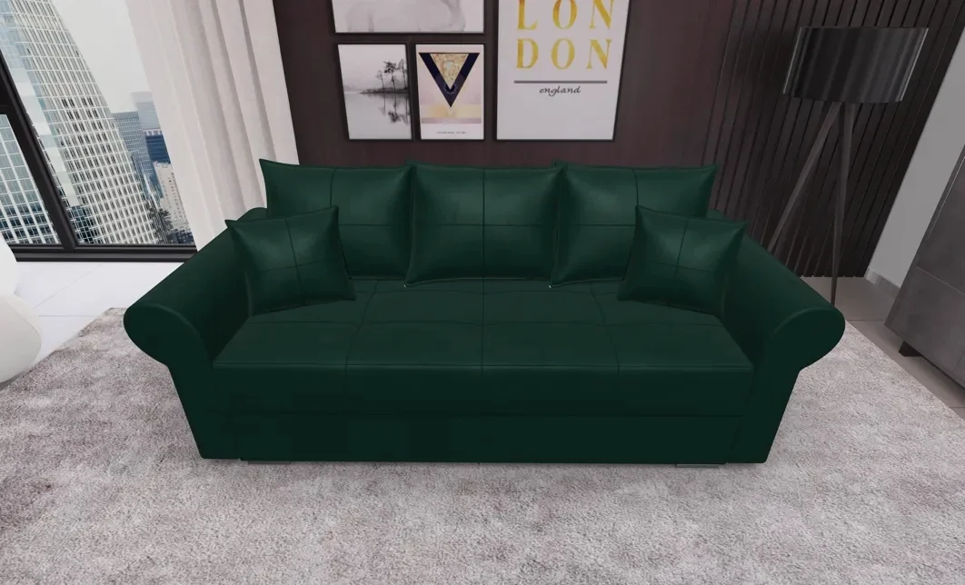 Canapea Extensibilă Elsa Mini, Verde 1