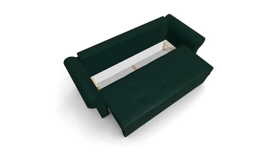 Canapea Extensibilă Elsa Mini, Verde 4