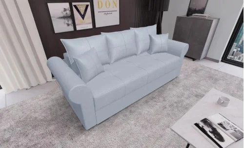 Canapea Extensibilă Elsa Mica, Argintiu - Fresh 33