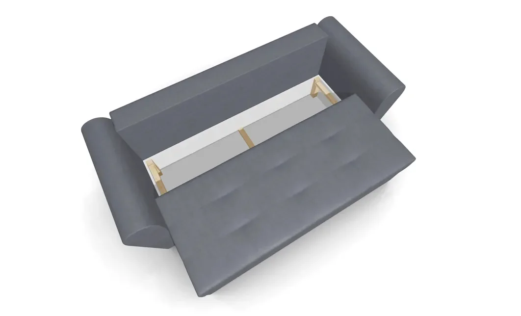 Canapea Extensibila Lacrima Mini, Gri antracit 4