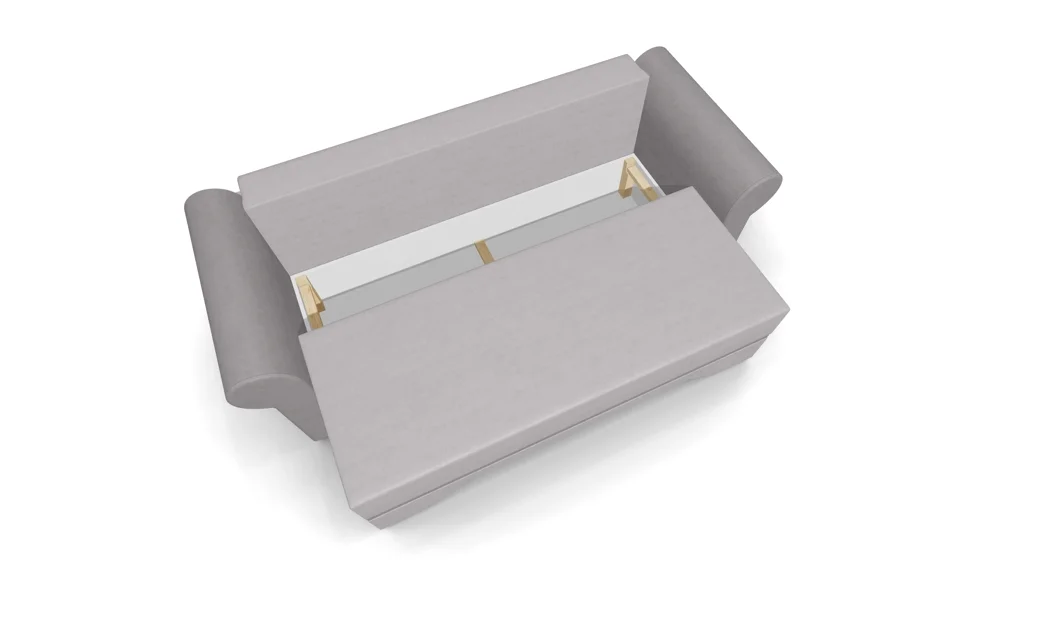 Canapea Extensibilă Mona Bonell Mini, Crem/Bej 4