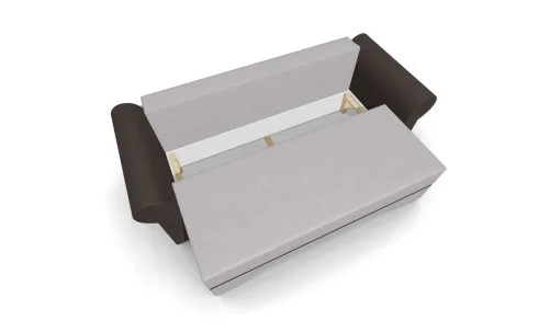 Canapea Extensibilă Mona Bonell Mini, Crem/Maro