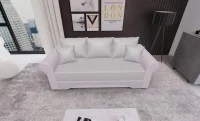Canapea Extensibilă Mona Bonell Mini, Crem/Violet